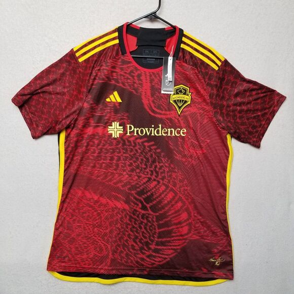adidas Other - 2023 Adidas Men's Seattle Sounders Away Bruce Lee Soccer Jersey 2XL XXL MLS‎ US